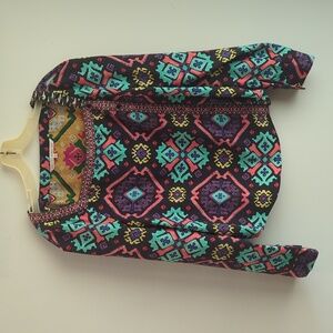 Rachel Roy colorful top.